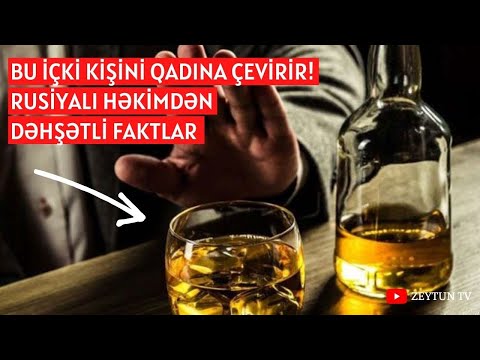 ŞOK! Bu İçki Kişini Qadına Çevirir - DƏHŞƏTLİ FAKTLAR!