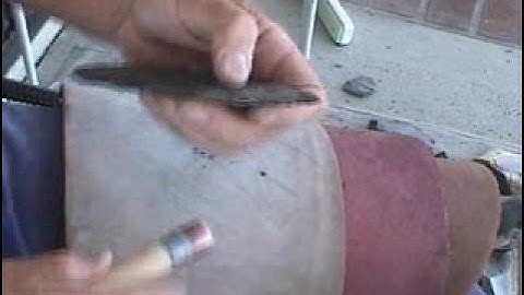 Making a Super Thin Biface, Part 5