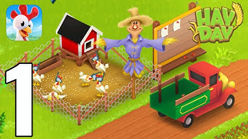 Hay Day - Gameplay Walkthrough Part 1 - TUTORIAL (iOS, Android).