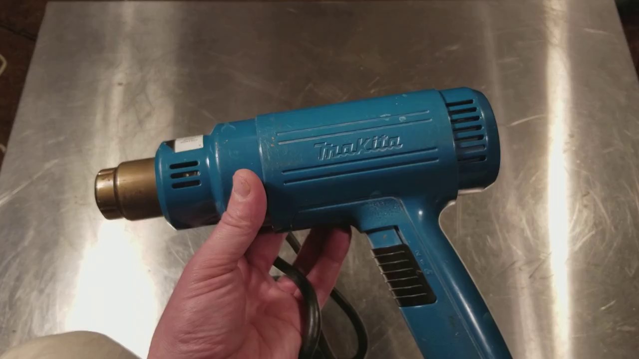 Makita HG1100 Thermocouple Controlled Heat Tool Review YouTube