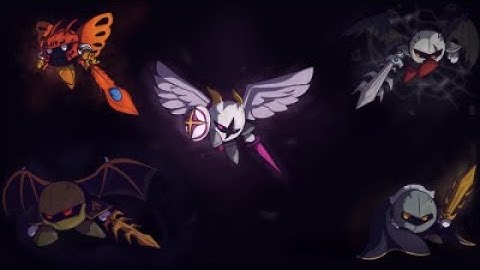 Super Smash Bros Legacy 1.3 Meta Knight VS Dark Meta Knight VS Galacta Knight VS Morpho Knight