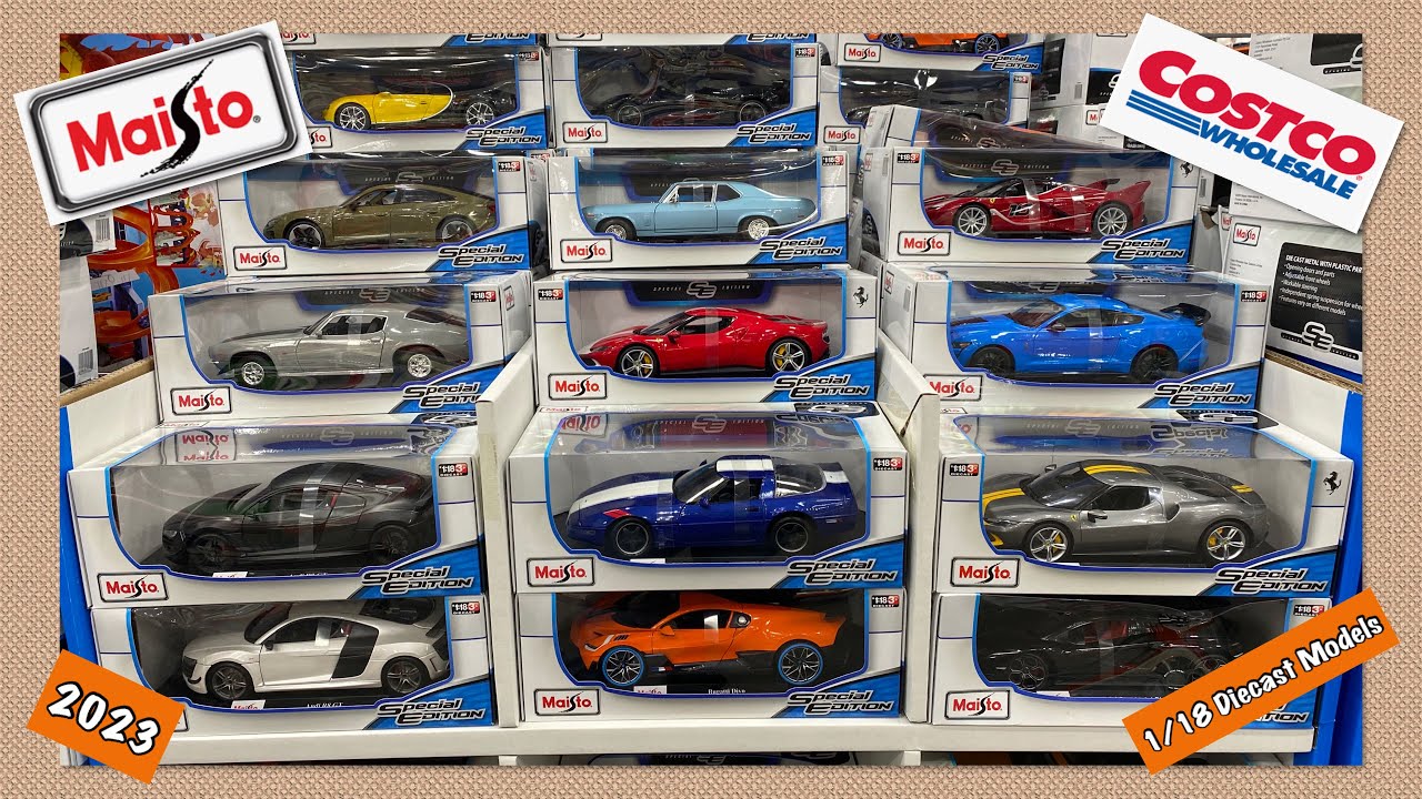 2023 - 1/18 Maisto Diecast Models At Costco South Australia (Part