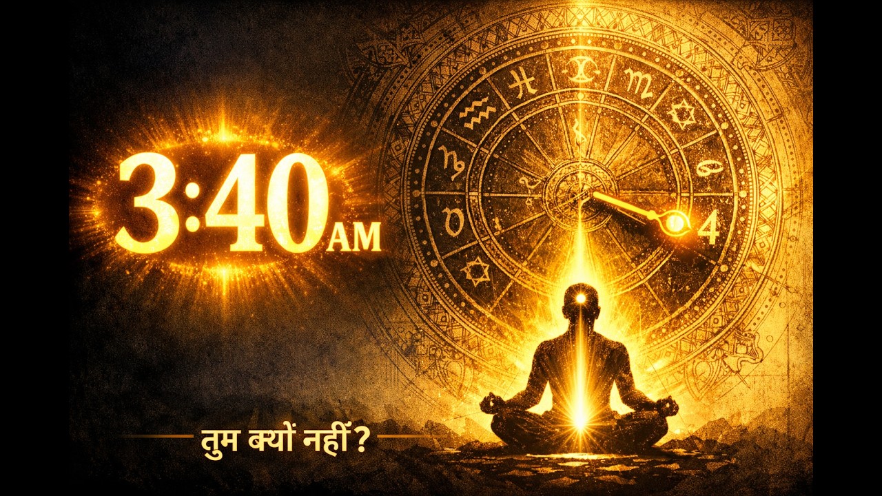 3:40 AM का रहस्य 😨 जो जाग गया वो कभी सामान्य नहीं रहा | ब्रह्म मुहूर्त सत्य