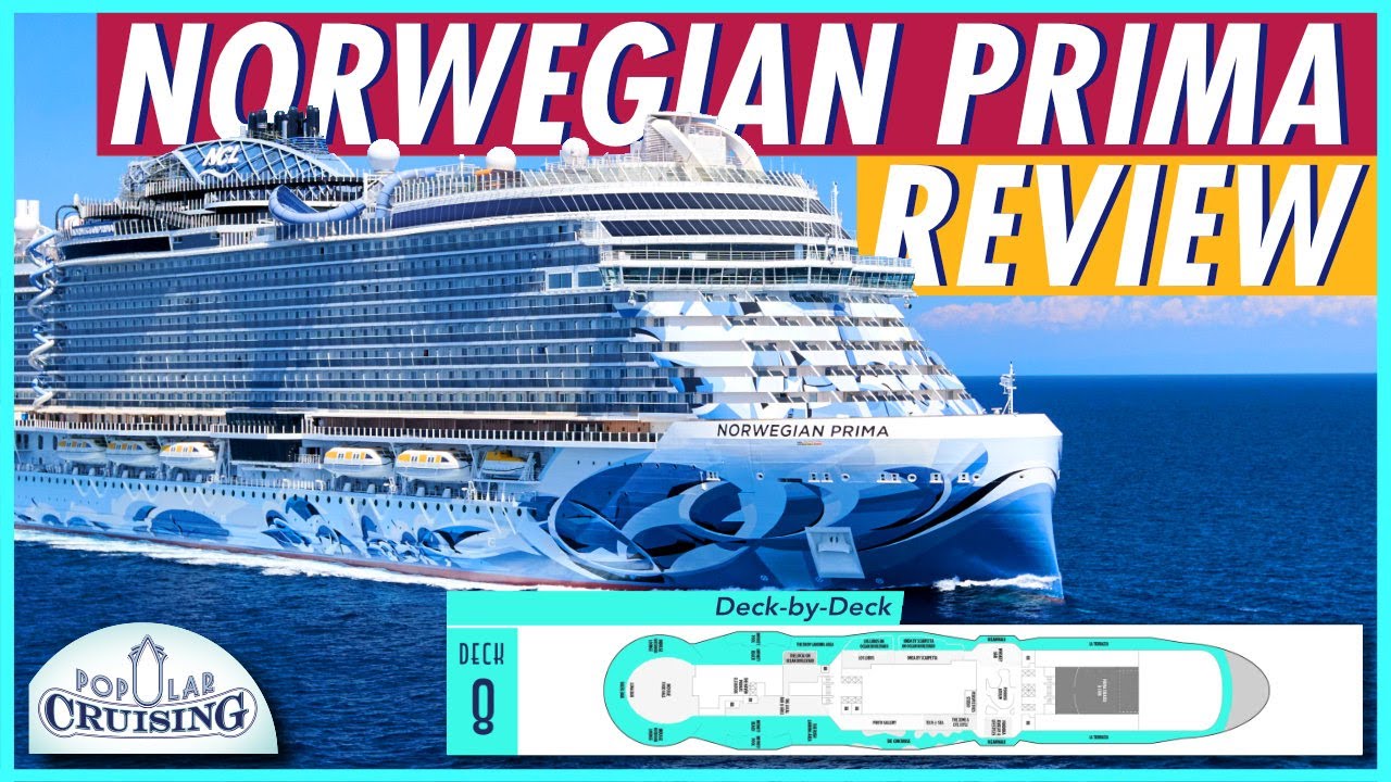 FINEST from Norwegian Cruise Line 💎 Norwegian Prima Review and Deck-by-Deck Tour
