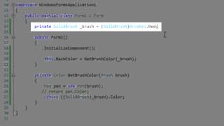 Get the Color of a Brush in C#