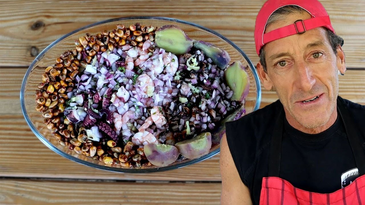 El Tio Lenguao y su Ceviche 3 Colores.