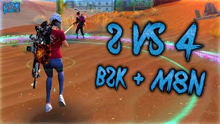 [B2K] FUNNY GAMEPLAY WITH M8N 2 VS 4