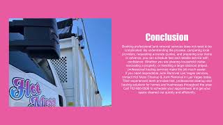 Hot Mess Cleanup & Junk Removal - How To Book Junk Removal Las Vegas Today