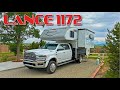 Lance 1172 truck camper tour  why we switched