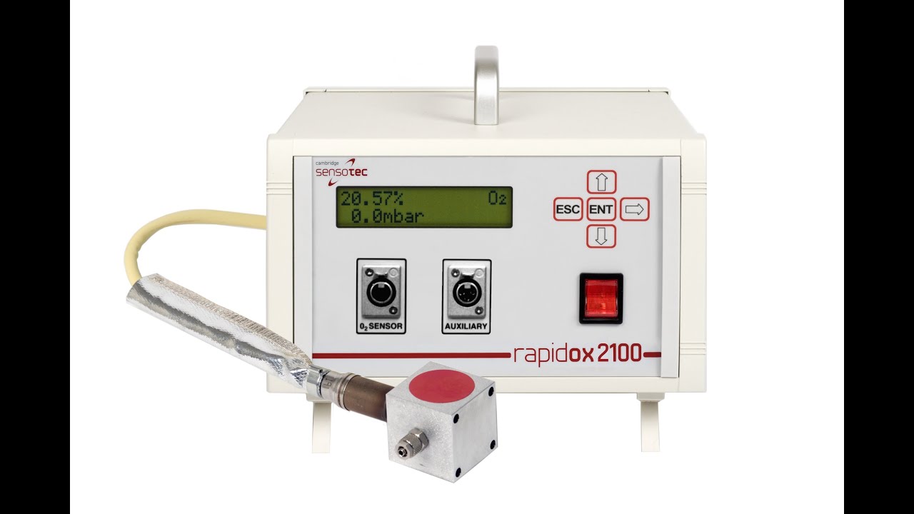 Measuring Sub Oxygen PPM with a Rapidox 2100 Oxygen Analyser - YouTube