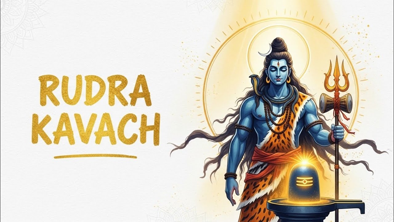 Rudra Kavach | 1 Hour Continuous Shiva Protection Mantra | Meditation Protection Chant