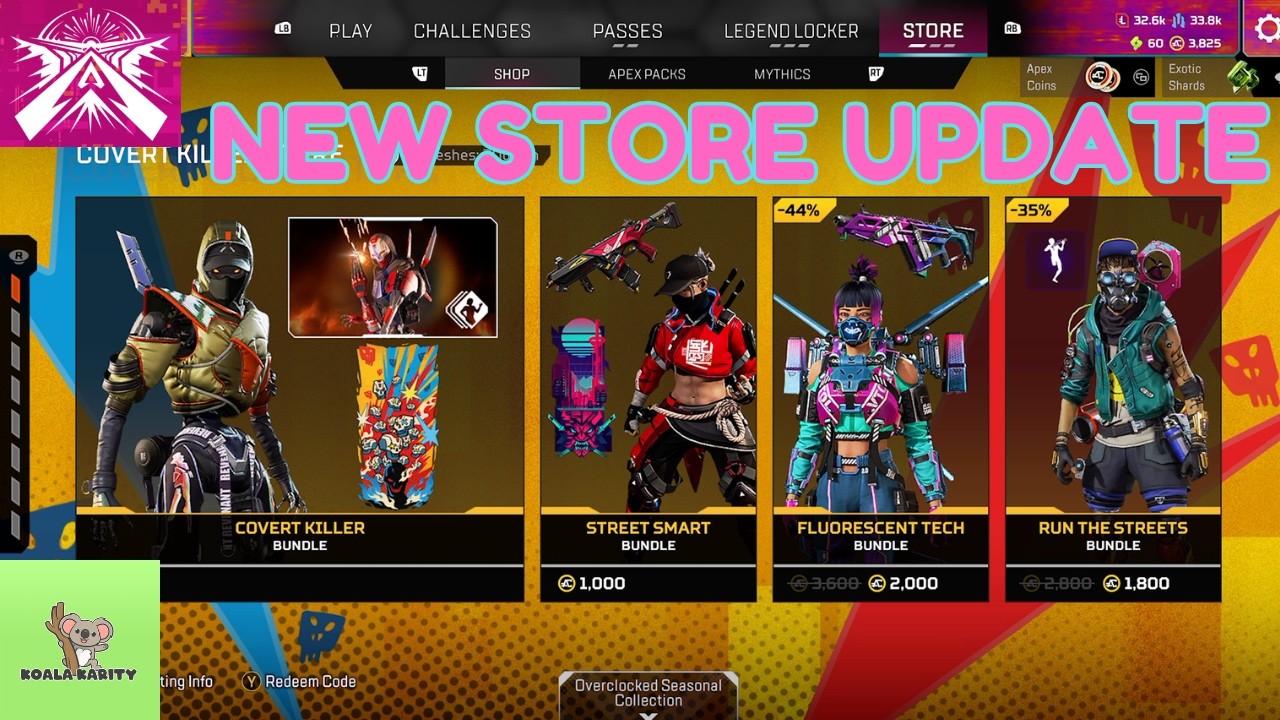New Legendary Skin for Revenant (Covert Killer), S29 Full Store