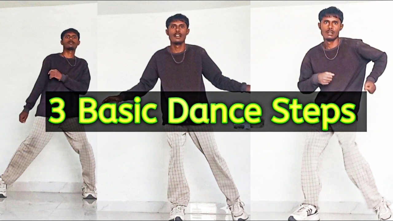 Basic Dance Steps for Beginners 🔥 | Easy Dance Tutorial - YouTube