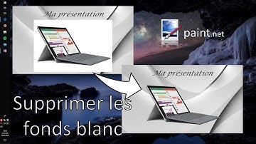Comment supprimer le fond d