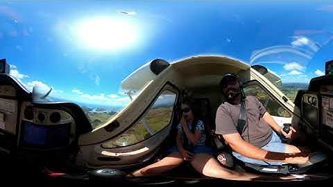 Mila first flight in the Tecnam 360 Video GoPro Max