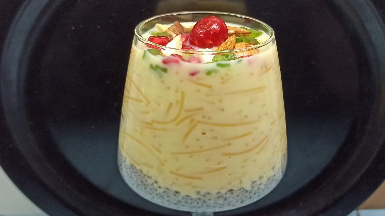 Custard Semiya Falooda quick And Easy Sweet Recipes In Telugu instant custard-semiya-falooda-quick-and-easy-sweet-recipes-in-telugu-instant