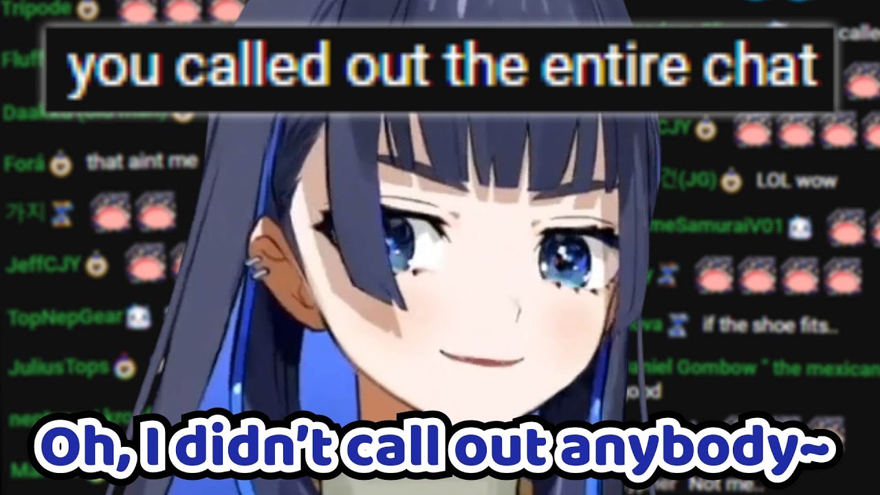 Kronii Pulled Off a Genius 500IQ Move to Call Out Her Chat