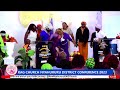 LUCY NGANGA PERFORMS AT NYAHURURU KAG CONFERENCE.