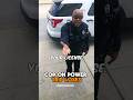 Citizen shuts down intimidation quick.