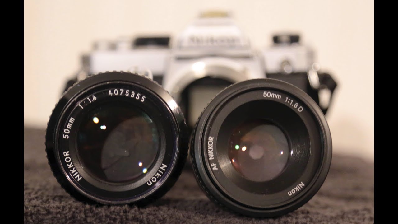 Nikon 50mm f1.4 AI Lens Test Part 1 - YouTube