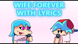Wife Forever WITH LYRICS || FNF VS Sky Lyrical Cover