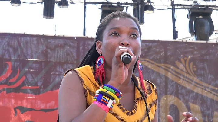 Nkulee Dube performs at Reggae on the River whole ...