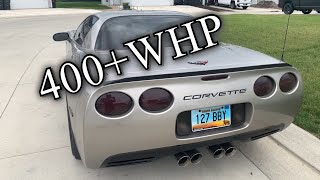 HOW I MADE 400+WHP IN MY C5 CORVETTE  + *060 Pulls*