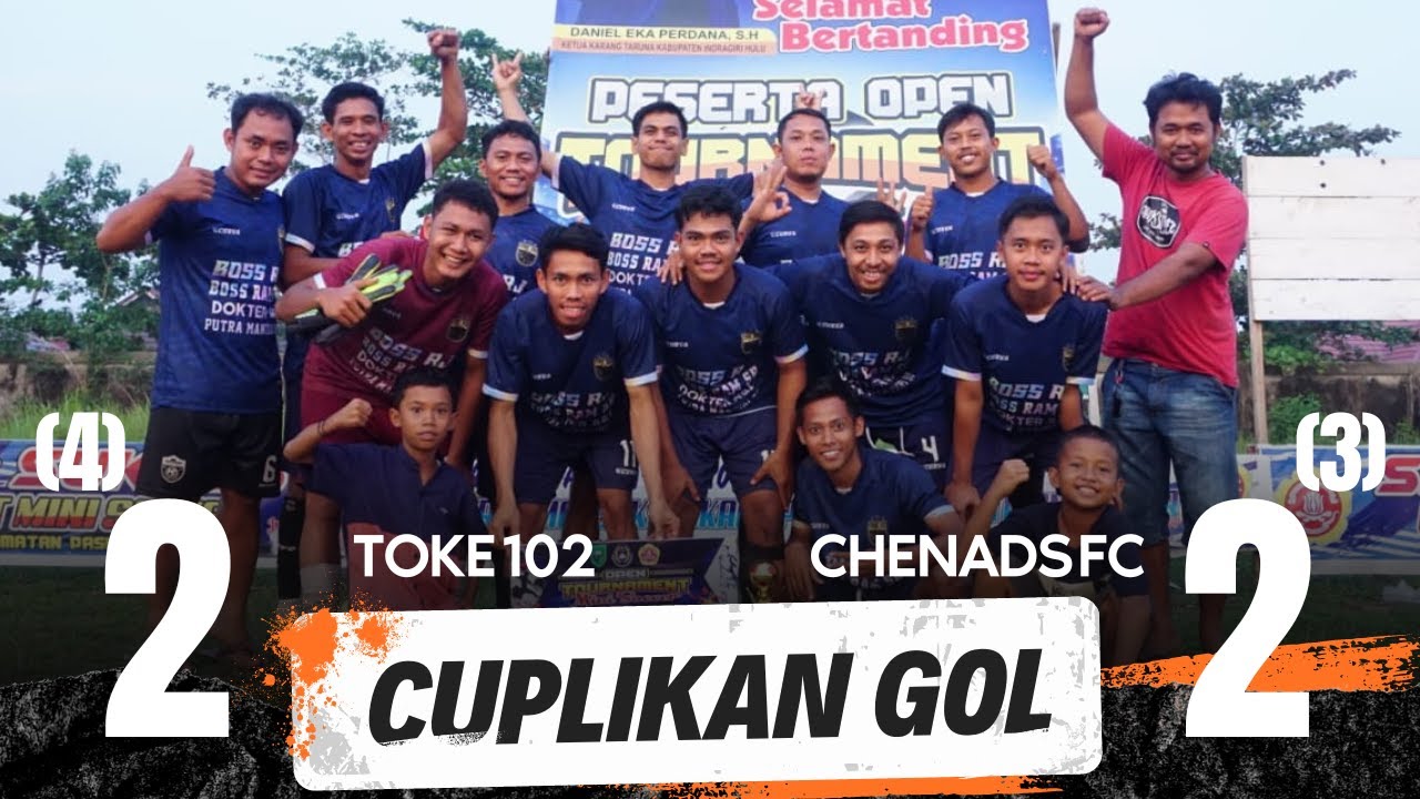 FINAL 3 & 4 ( TOKE 102 VS CHENDAS FC ) TURNAMEN MINI SOCCER KARANG