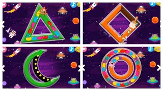 Kids Learn Shapes – Shapes Learning Games – Shapes Tracing – Names of Shapes