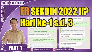 FR SEKDIN 2022 !? Perbandingan Nilai (TIU) Selalu Keluar !