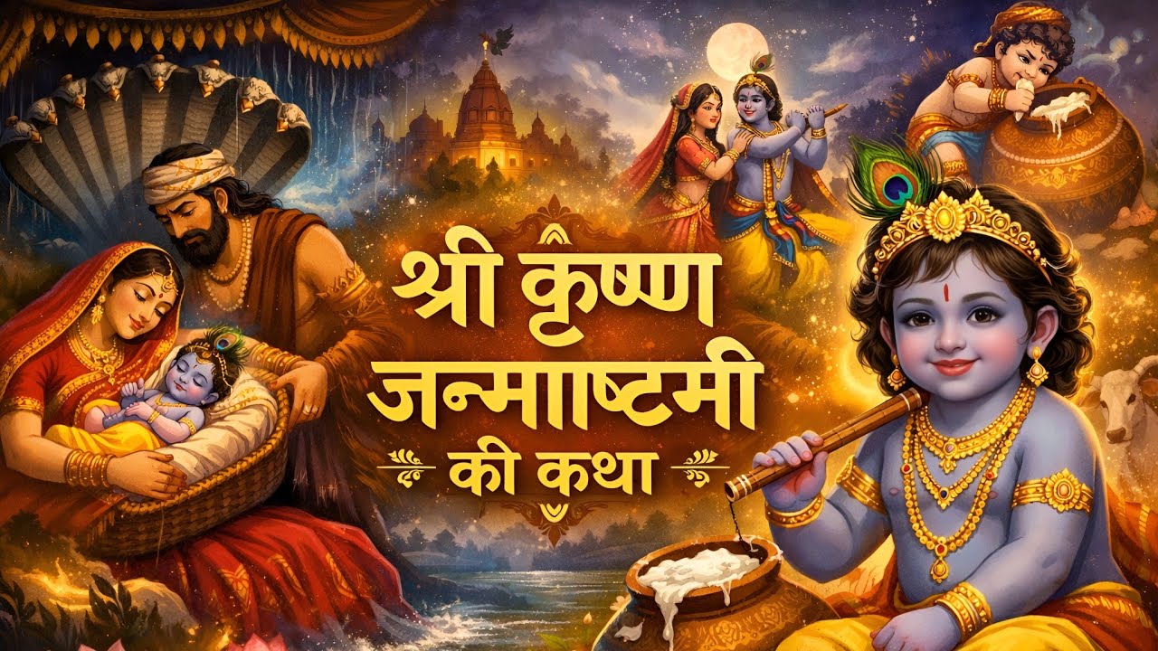 श्रीकृष्ण जन्म की रहस्यमयी कहानी | Janmashtami Special! 