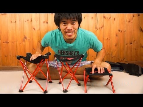 うほっ！軽量すぎる折りたたみイスをゲット | ドッペルギャンガー