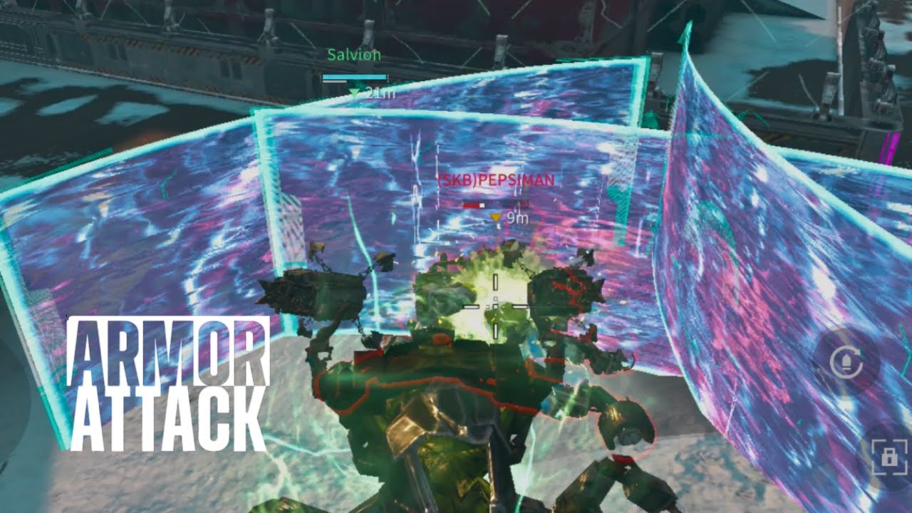 Which barrier is the enemy's??? 【Armor Attack】