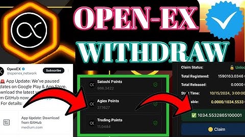 OpenEx Claim Process। OEX App Airdrop। OpenEx Withdraw Process ।OpenEx Listing MEXC Exchange।