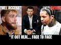 FULL CHAOS! Jake Paul &amp; Gervonta Davis GO OFF In SHOCKING FACE 2 FACE Interview! All Access Episode