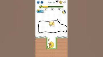 Save the Doge level-24(wait for end)#shorts #shortvideo #games #savethedoge #gaming #subscribe