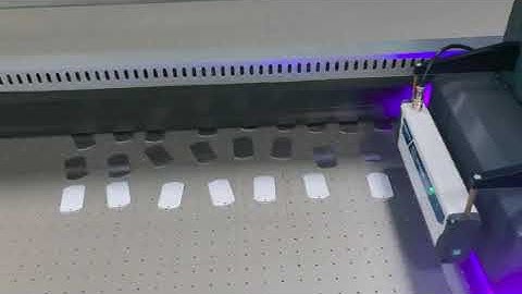 Industry UV Flatbed Printer with ai visual positioning camera ccd