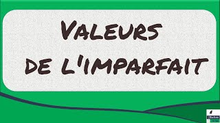 Valeurs de l'imparfait (comment l'utiliser dans un texte)