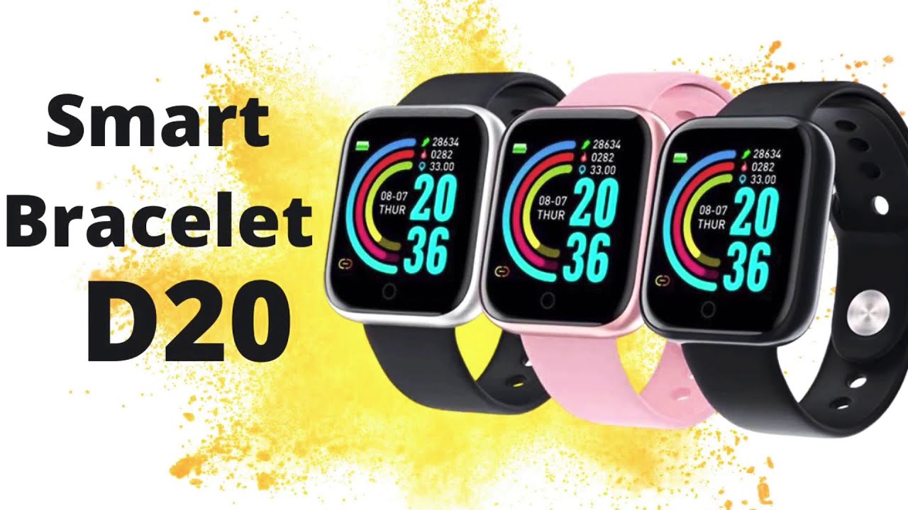 Reviews all Functions Smart Bracelet D20 YouTube