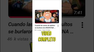 Cuando las series animadas se burlaron de Argentina 🇦🇷😳