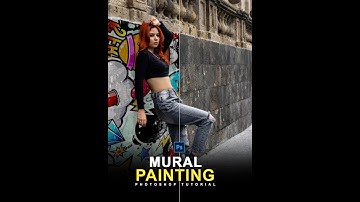 Adobe Photoshop Tricks & Tips 2025 - How to Create Mural Painting Effect