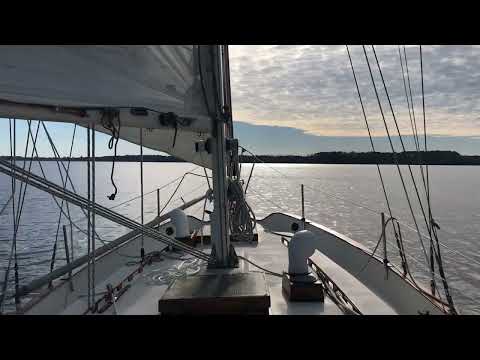 Sailing our Westsail