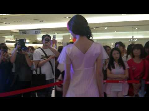 20130608王尹平A8館二樓代言內衣活動