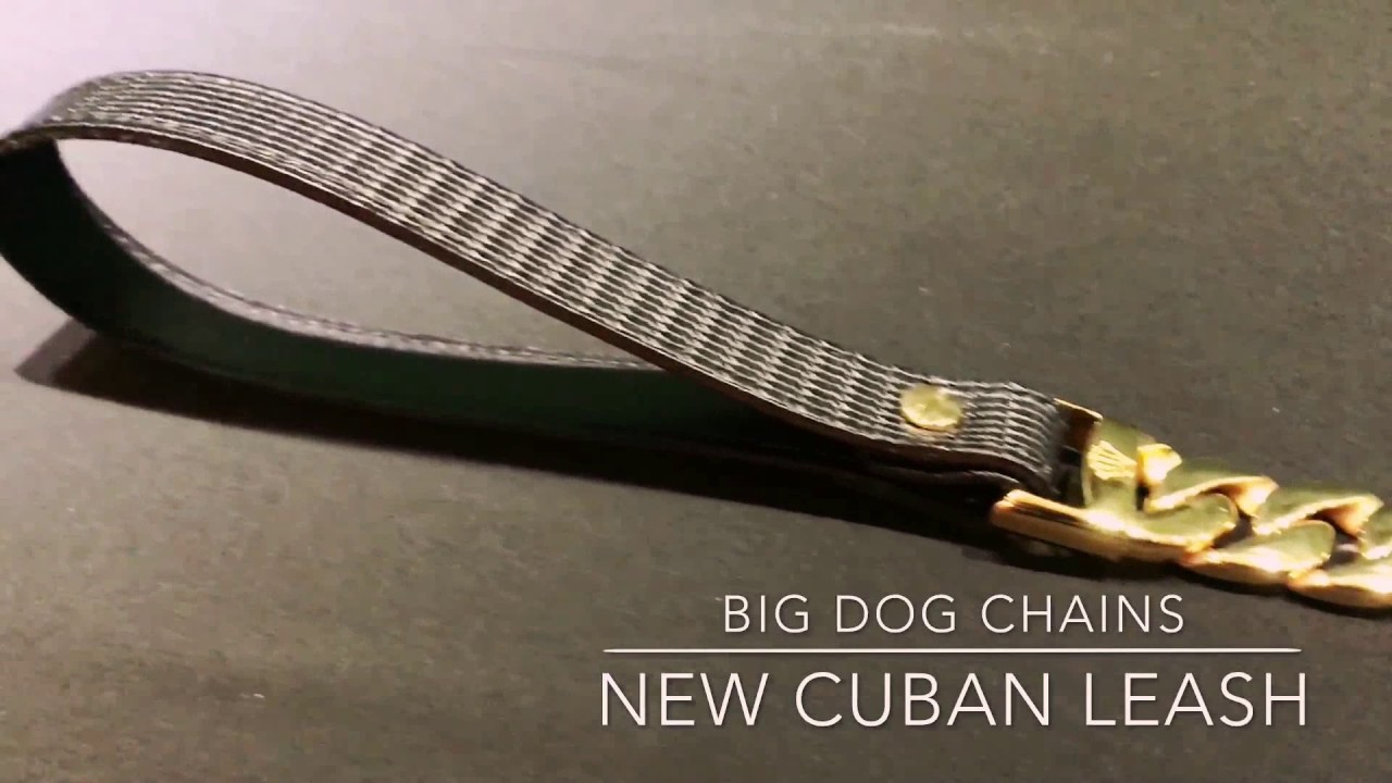cuban link leash