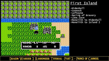 Dragon Warrior 2 Randomizer Tutorial - Part 2