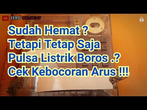 cara pasang listrik pln token listrik elektrik 1300 by BTL pemasangan groun besi kuningan di tancapk. 