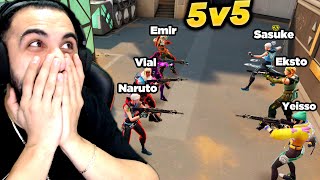 YAYINCI YOUTUBERLARLA 5v5 VALORANT!! | Barış Can