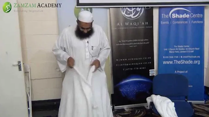 Practical Ihram Demonstration by Mufti Abdur-Rahman ibn Yusuf