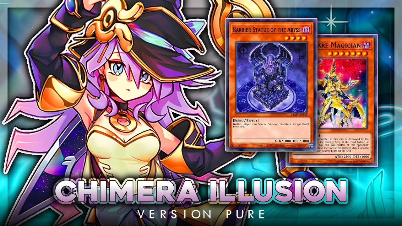 chimera illusion deck yugioh The Beast - DUNE-EN034 - Super Rare 2800 Chimera the Flying Mythical Beast + 1+ Illusion monsters This cards name becomes Chimera the Flying Mythical Beast while on the field or in the GY CHIMERA ILLUSION - Pure Version