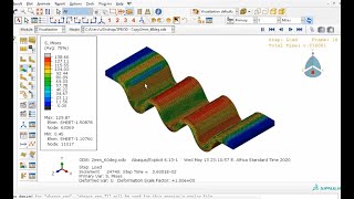 corrugated sheet metal forming